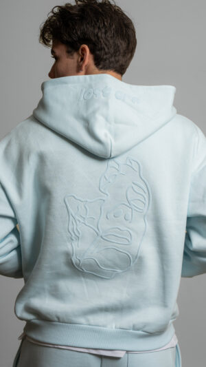 BABY BLUE ZIP UP – LOST ERA
