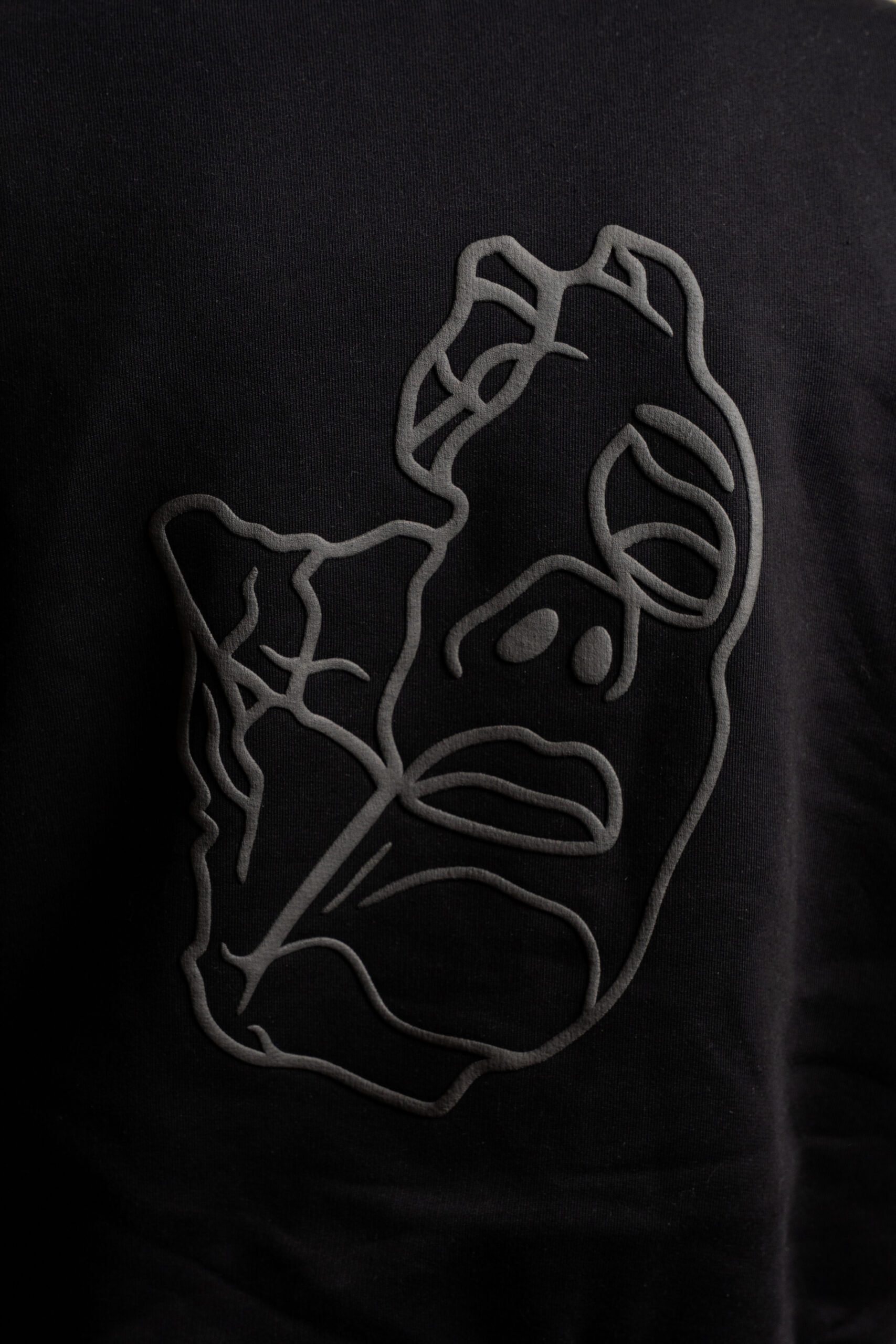 puff print detail
