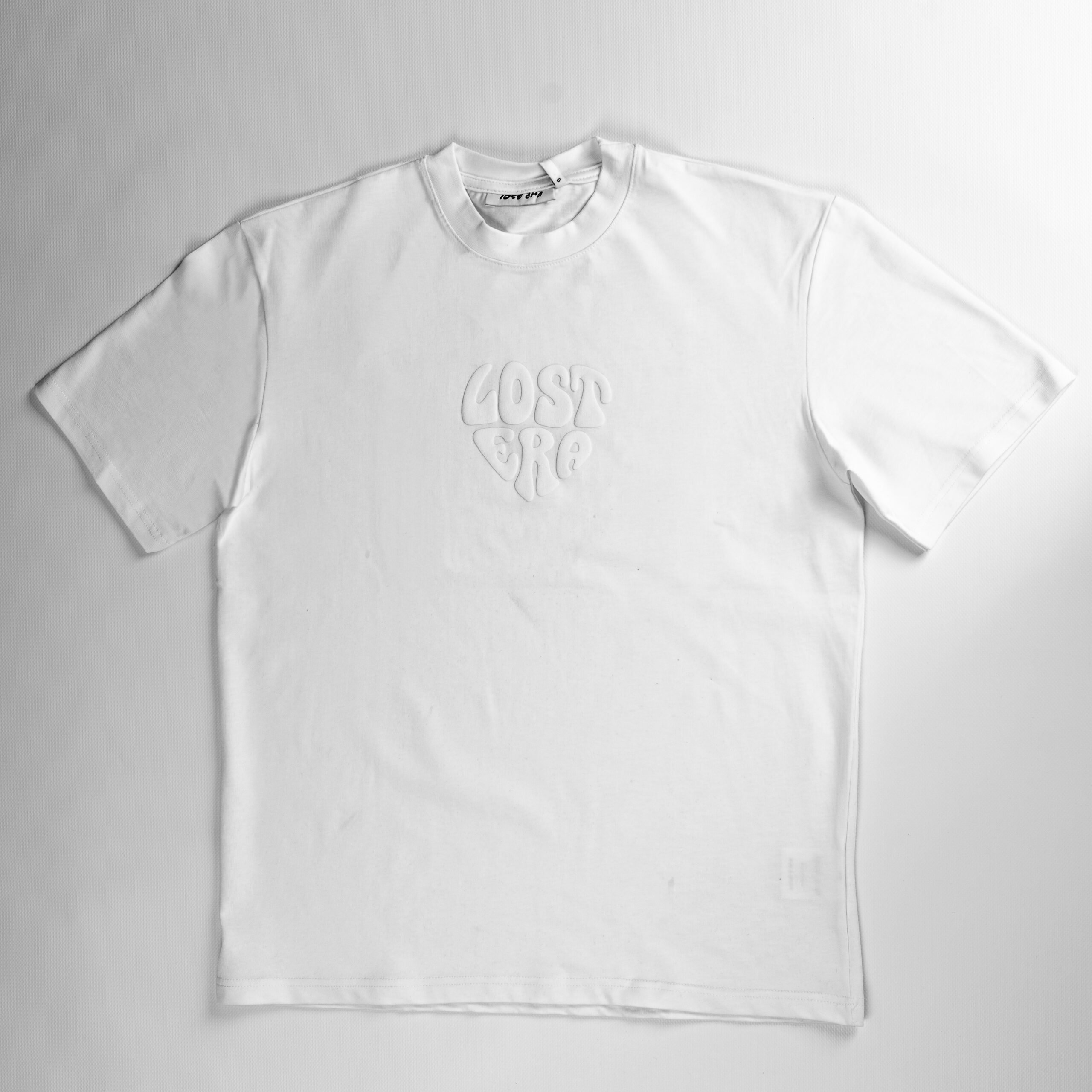 lost era white t-shirt