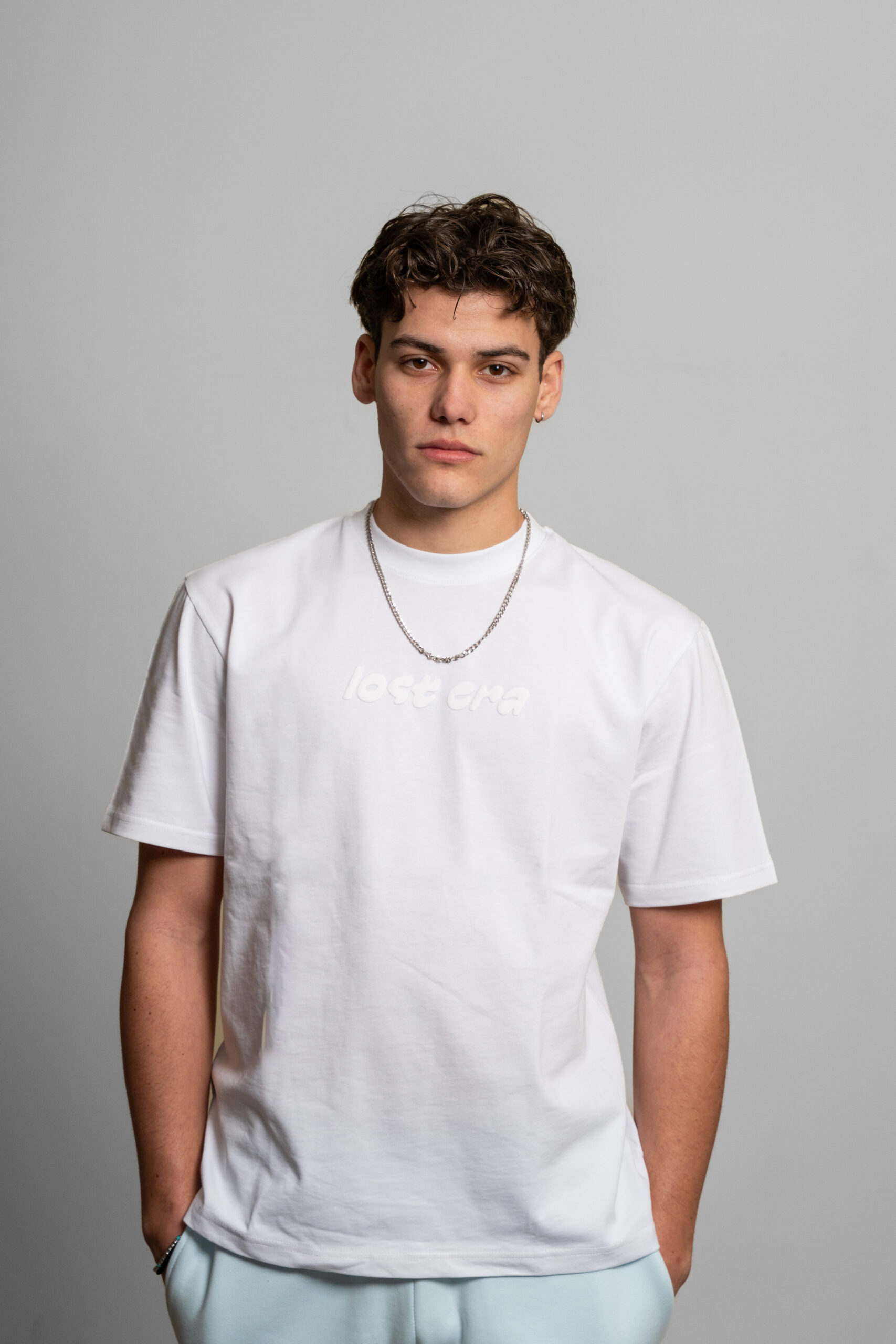 WHITE STATUE TEE - LOST ERA