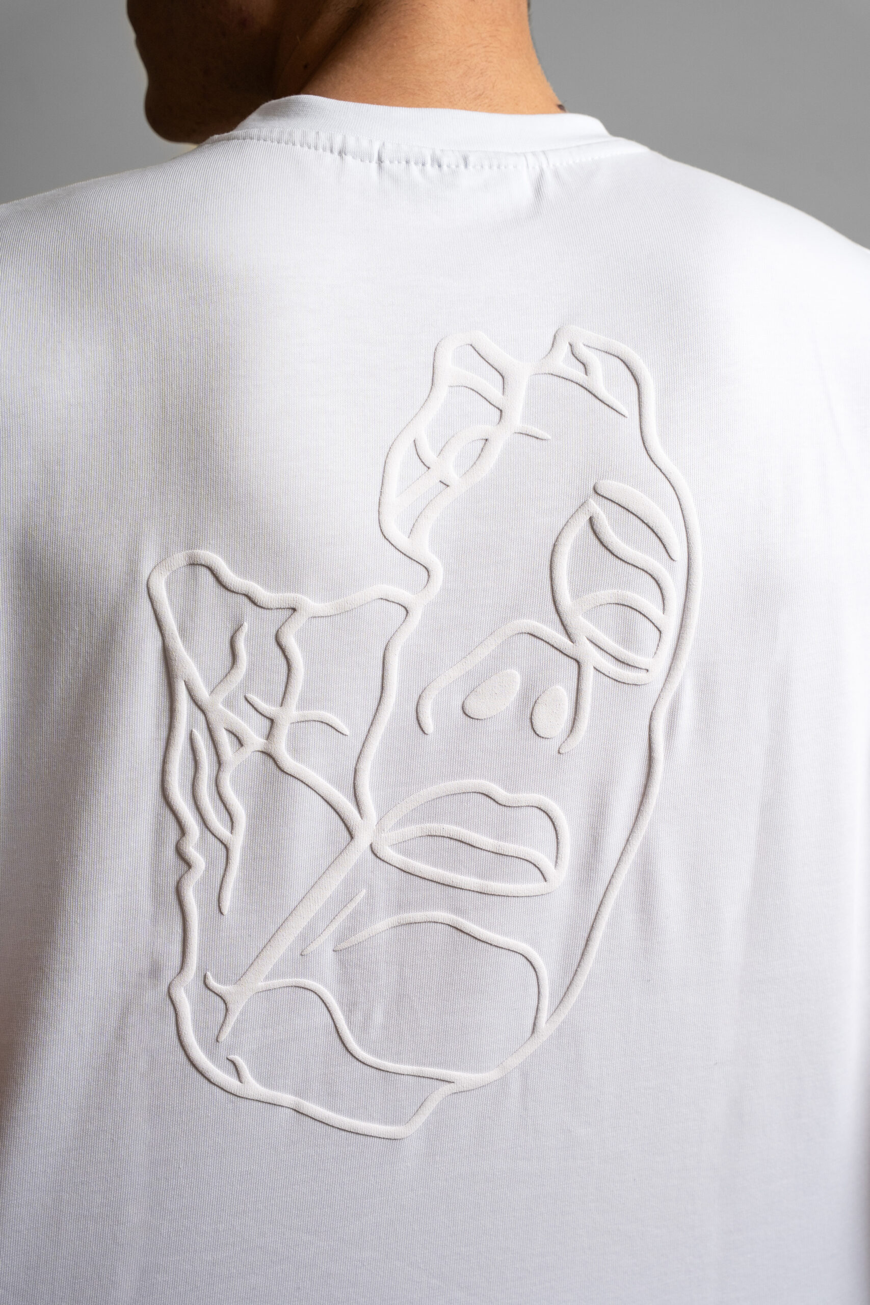Lost Era puff print detail